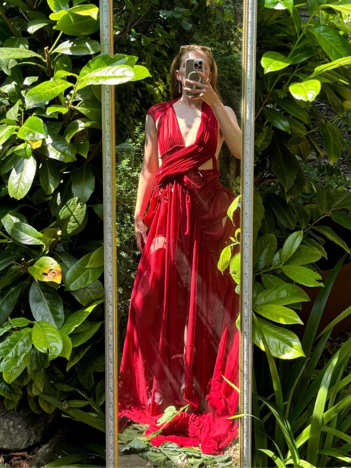 Red String Dress (S/M) RRP £950